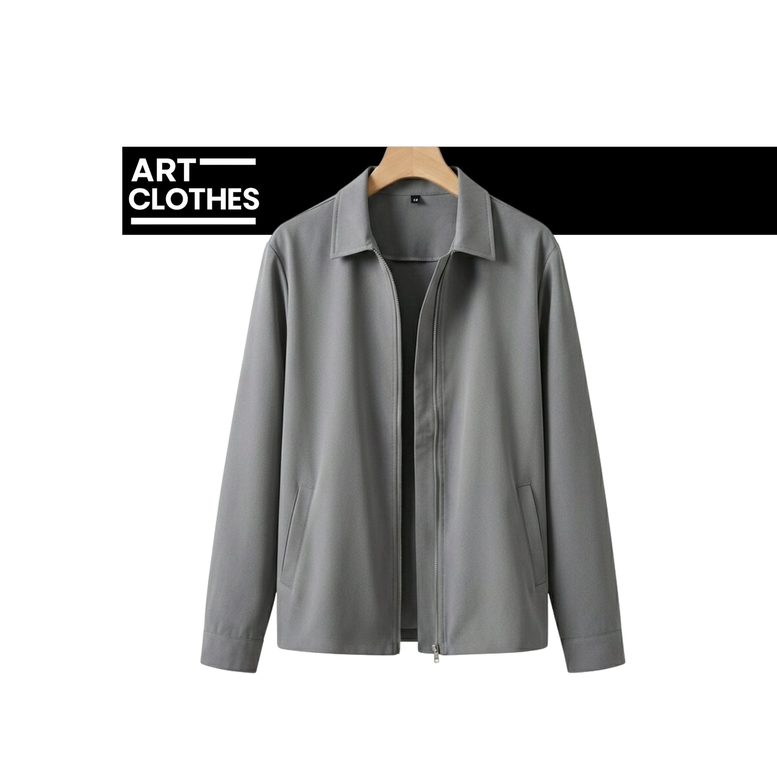 Ensemble Homme Premium – Veste zippée avec doublure intégrale & Pantalon coupe droite