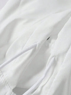 Ensemble 2 pièces pour homme – Sweat à capuche et pantalon de survêtement contrastés, tenue sportive décontractée pour l’automne