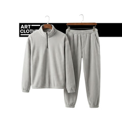 Ensemble Luxe en Polaire Premium - Edition Soft-Touch (Half-Zip)