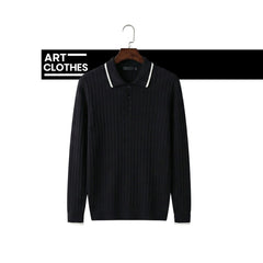 Polo en Maille Côtelée Premium – Qualité Turque