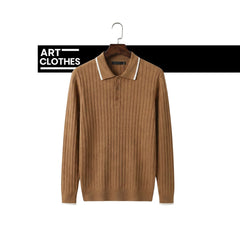 Polo en Maille Côtelée Premium – Qualité Turque