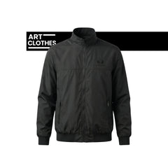 Veste Bomber Homme La Martina - Beige Sable & Noir - Qualité Premium