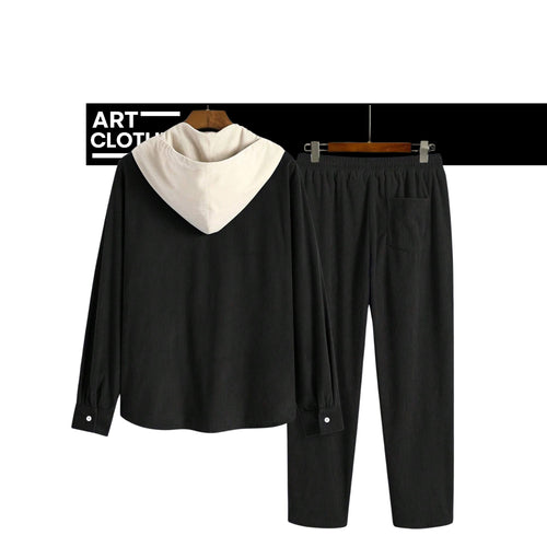 Ensemble Homme Premium 2 Pièces – Style Urbain, Confort & Élégance Toute Saison