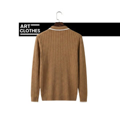 Polo en Maille Côtelée Premium – Qualité Turque