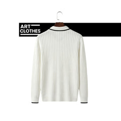 Polo en Maille Côtelée Premium – Qualité Turque